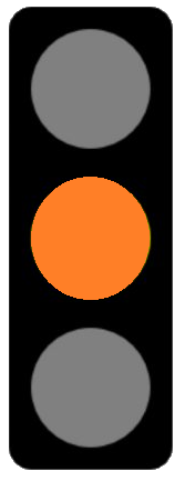 stoplicht-oranje